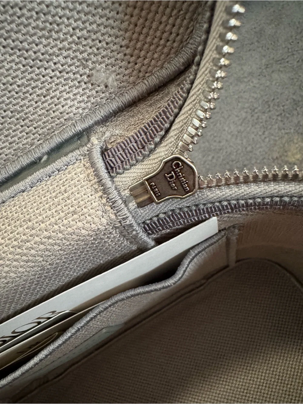 Dior Embroidered Canvas Vanity Case